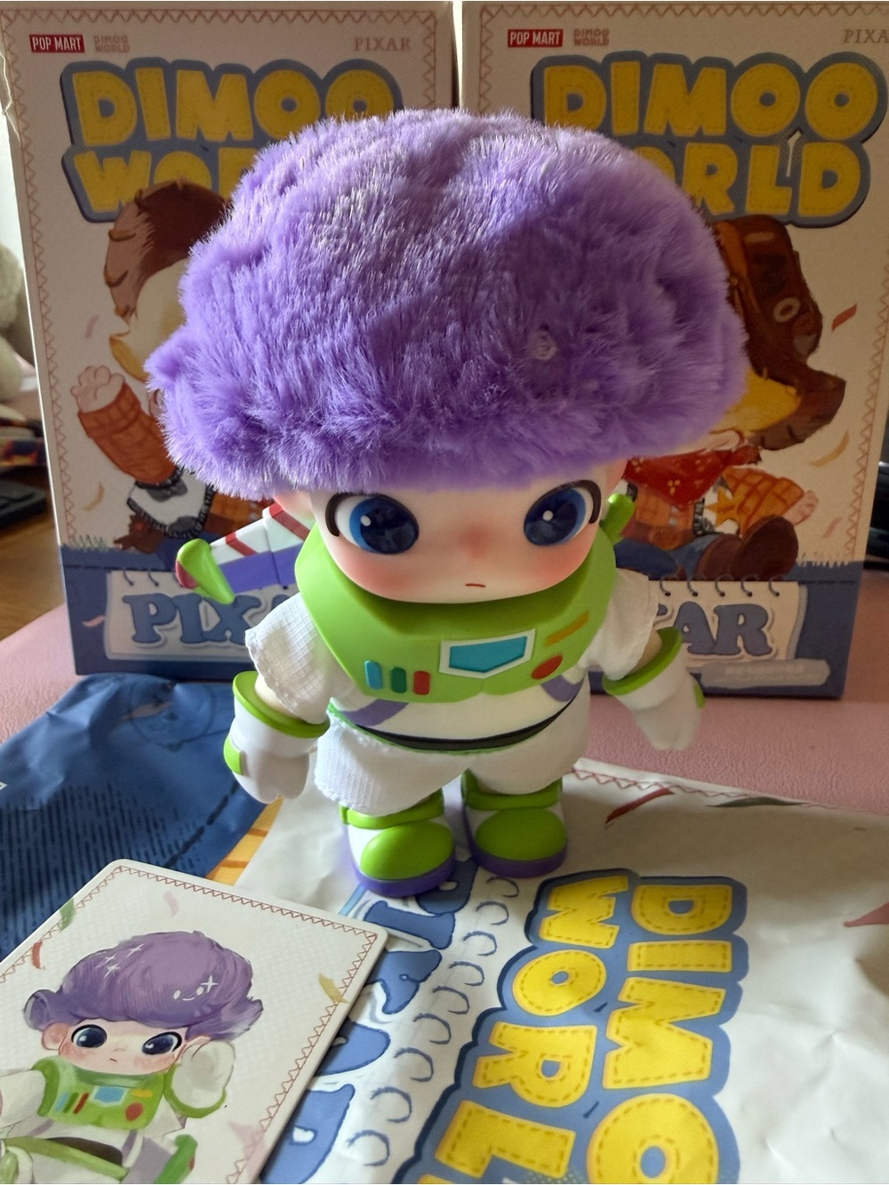 Buzz Lightyear [Hidden/Secret] -DIMOO WORLD x PIXAR Series Toy Vinyl Plush Penda